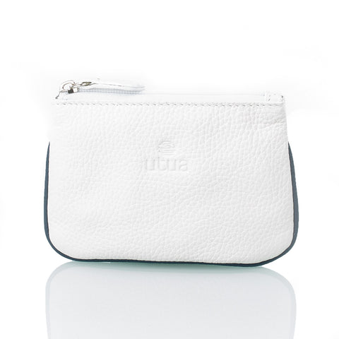 Jemma kukkaro valkoinen reunuksella