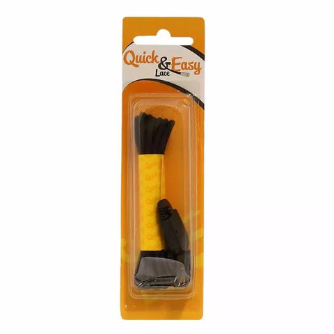 Pikalukkonauhat musta 90cm