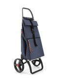 Ostoskärry Big Tweed sininen 2 isolla renkaalla
