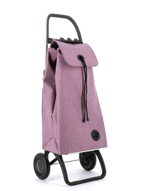 Ostoskärry I-Max Tweed 2L violetti 2 renkaalla