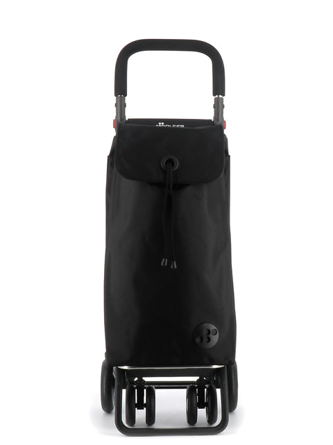 Ostoskärry I-Bag MF musta 4 renkaalla, 2 kääntyvällä eturenkaalla ja säädettävällä kahvalla - Image 1