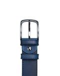 Utua nahkavyö 4cm sininen - Image 2