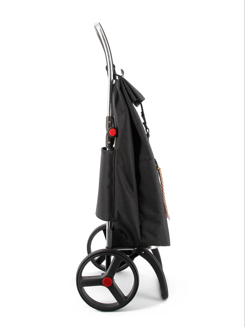 Ostoskärry Big Tweed musta 2 isolla renkaalla - Image 2