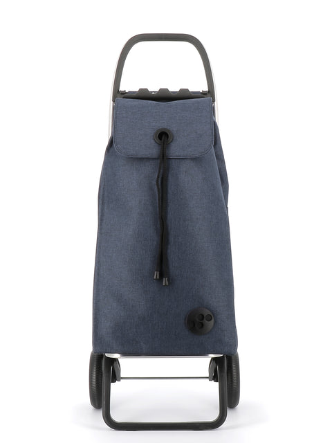 Ostoskärry I-Max Tweed 2L siniharmaa 2 renkaalla - Image 1