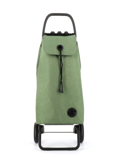 Ostoskärry I-Max Tweed 2L vihreä 2 renkaalla - Image 1