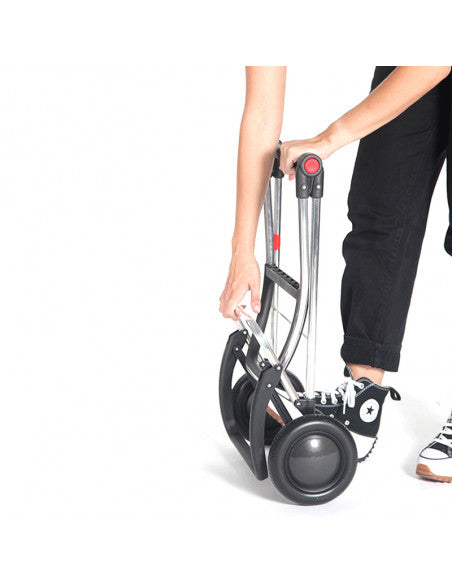 Ostoskärry I-Max Tweed 2L musta 2 renkaalla - Image 11