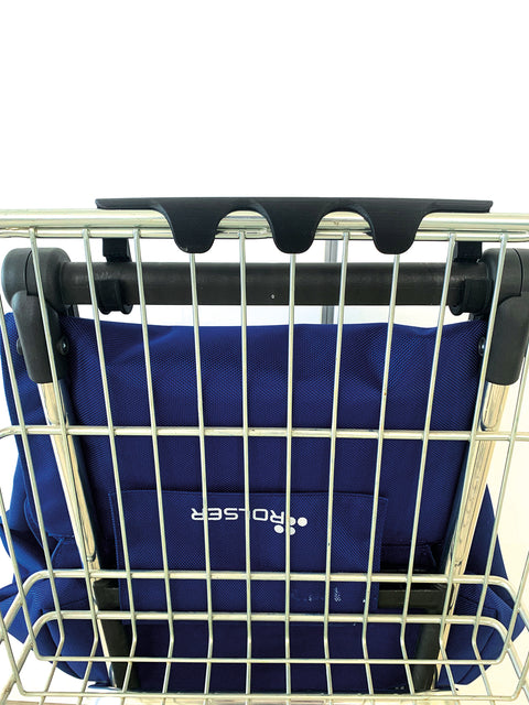 Ostoskärry I-Max Tweed 2L sininen 2 renkaalla - Image 9