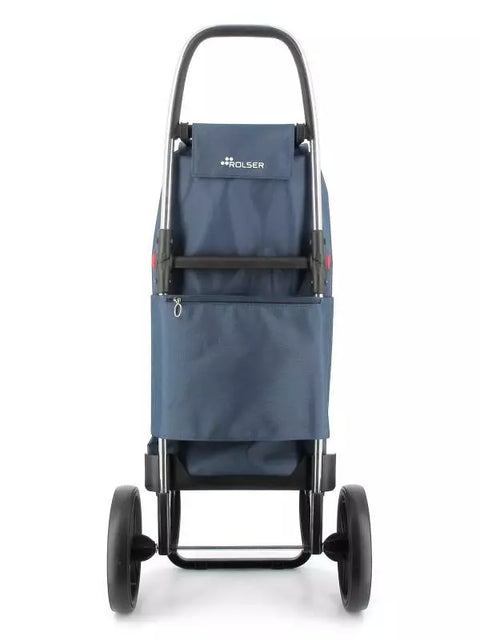 Ostoskärry I-Max MF farkunsininen 2 isolla renkaalla - Image 3