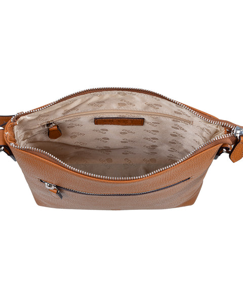 Haiku ruskea olkalaukku