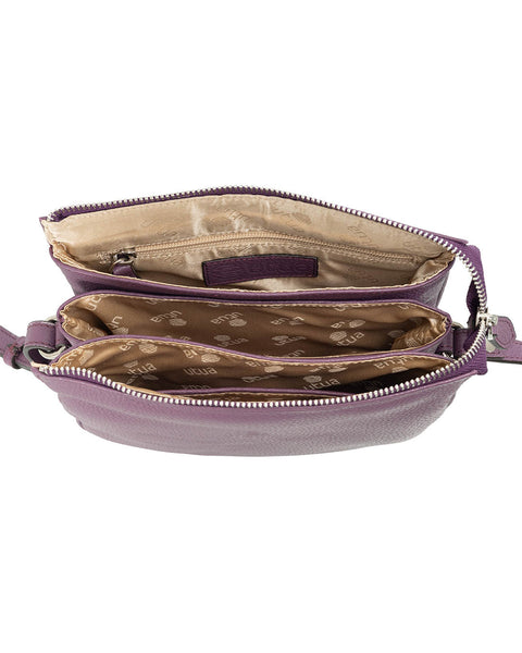Ihme Exclusive vaalea violetti pikkulaukku kotimaiselta Utualta Sievi Shopista