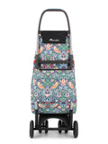 Kevyt ja kätevä ostoskärry erilaisille kantamuksille Rolser I-Max William Morris 4LT linnut