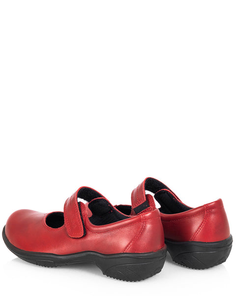 Kotimainen naisten ballerina arkeen ja juhlaan Sievi Klaara XL punainen