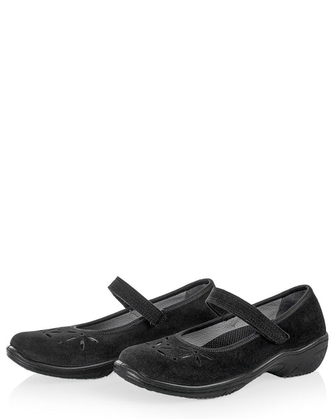 Kotimainen naisten kesäkenkä juhlaan ja arkeen Sievi Viola musta