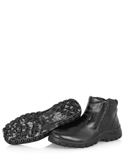 Kotimaiset miesten talvikengät pitävällä kitkapohjalla Sievi Janne musta