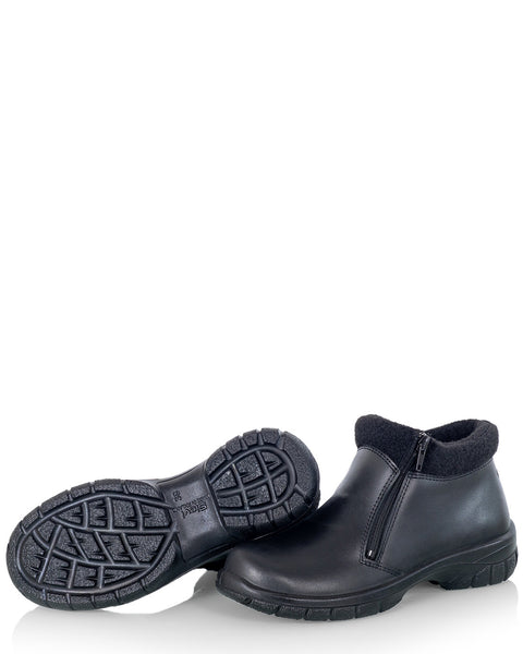 Kotimaiset naisten talvikengät pitävällä kitkapohjalla Sievi Taina XL musta