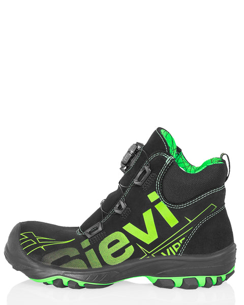 Kotimaiset turvakengät liikkuvaan työhön Sievi ViperX Roller H+ S3S
