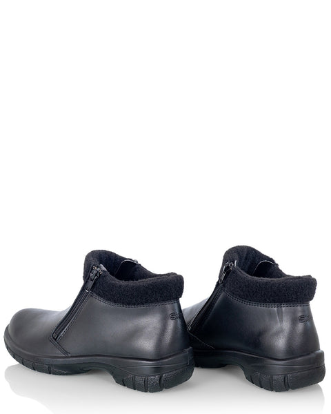 Lämpimät naisten talvinilkkurit Sievi Taina XL musta kahdella vetoketjulla