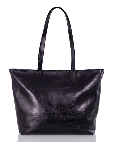 Lund Exclusive musta kasviparkittu käsilaukku