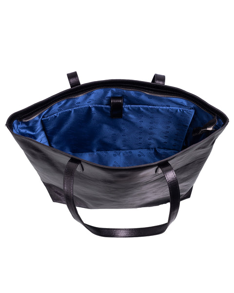 Lund Exclusive musta kasviparkittu käsilaukku