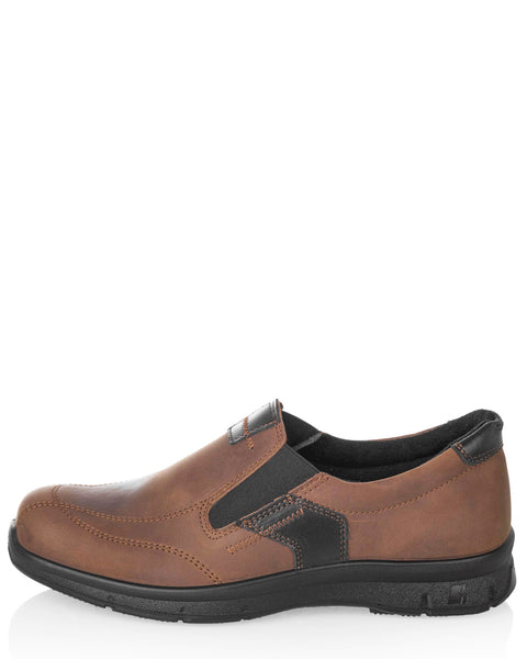 Miesten kävelykenkä Sievi Uuno XL ruskea töihin ja vapaalle