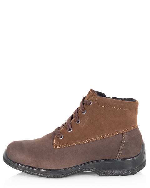 Miesten talvikengät Sievi Aatos XL ruskea leveällä lestillä