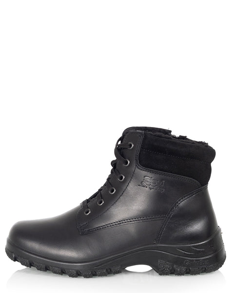 Miesten talvikengät Sievi Atte XL musta leveällä lestillä