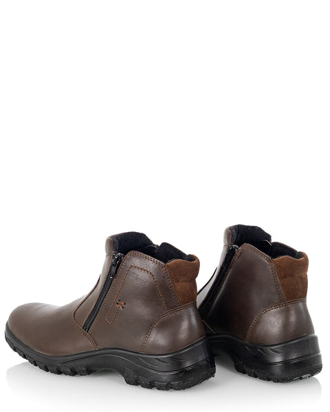 Miesten talvinilkkurit Sievi Janne ruskea kahdella vetoketjulla