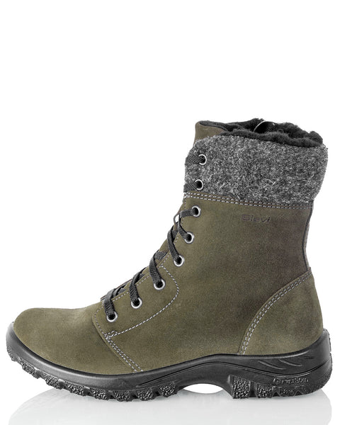 Sievi Milja vihreä naisten talvikengät