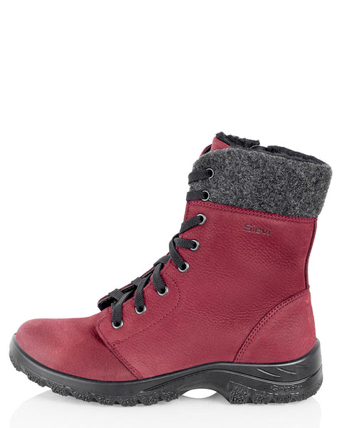 Sievi Milja punainen naisten talvikengät