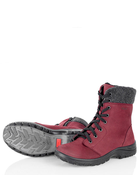 Sievi Milja punainen naisten talvikengät