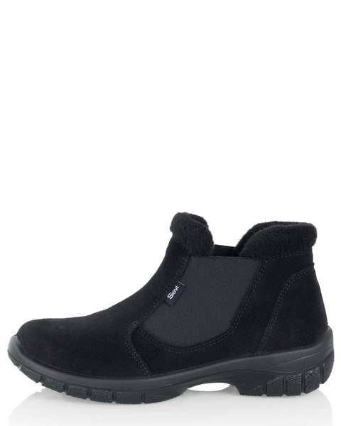 Naisten laadukkaat talvikengät venykkeellä Sievi Minja musta