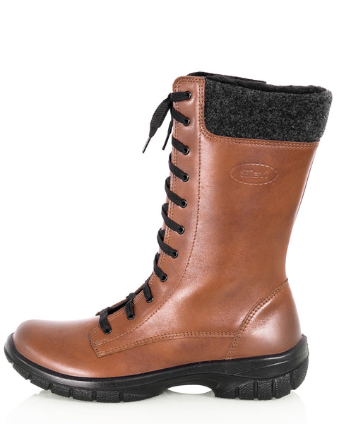 Naisten laadukkaat talvisaapikkaat Sievi Vilja ruskea