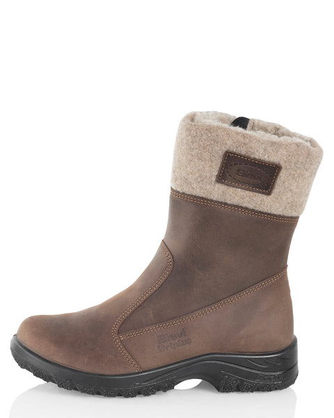 Naisten talvikengät Sievi Katja XL ruskea leveällä lestillä alessa