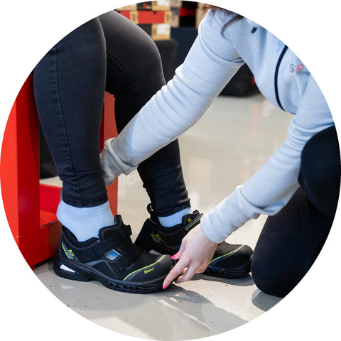 SieviSCANNERista on apua kengän valinnassa