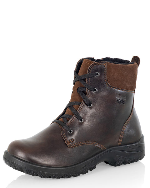 Sievi Aira XL tummanruskea naisten talvikengät villavuorella