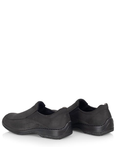 Sievi Anton musta miesten loafers tehty Suomessa