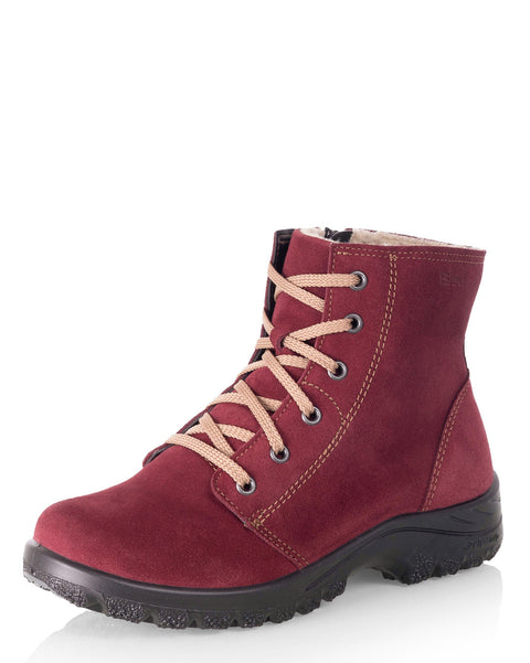 Sievi Eevi XL punainen naisten talvikenkä villavuorella