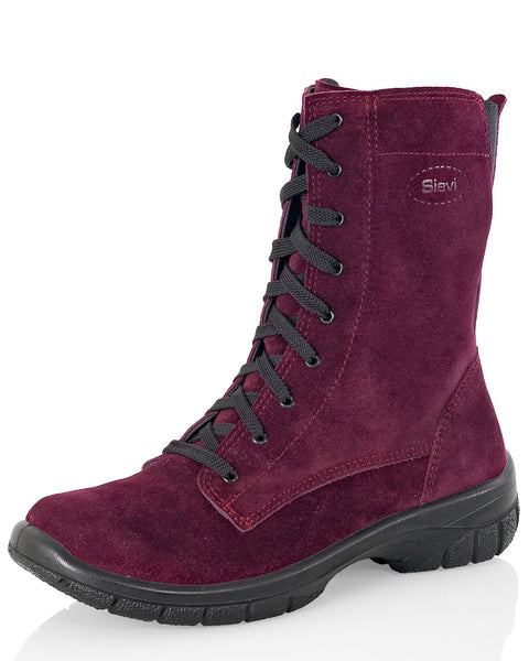 Sievi Ellen luumu naisten talvikengät lämpimällä vuorella