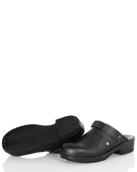 Sievi File Black mustat työkengät seisomatyöhön pitävällä pohjalla