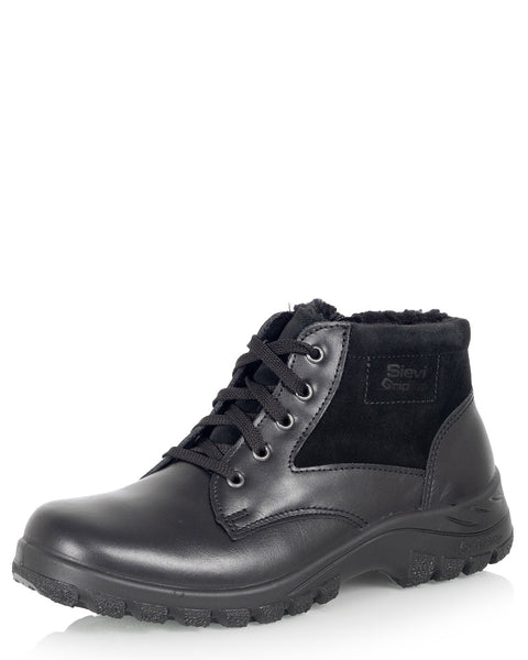 Sievi Joonas XL musta miesten talvikengät villavuorella