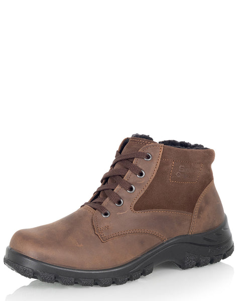 Sievi Joonas XL ruskea miesten talvikengät villavuorella