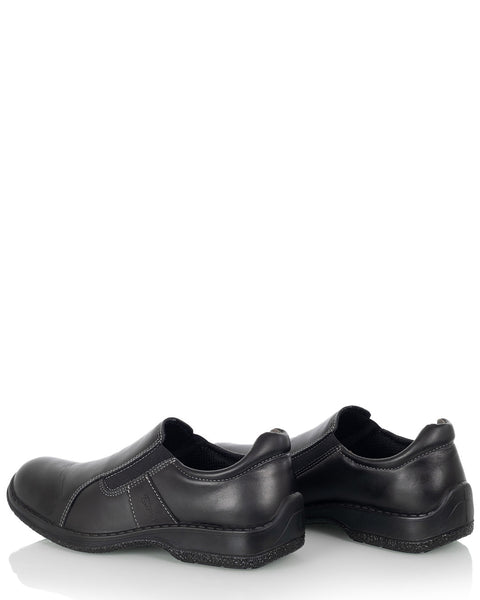 Sievi Jorma XL musta pintanahkainen miesten kesäkenkä tehty Suomessa