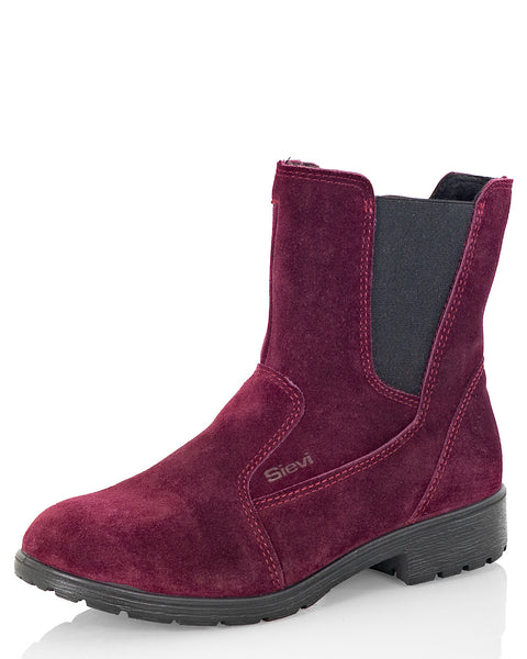 Sievi Jutta XL luumu naisten talvikengät lämpimällä vuorella