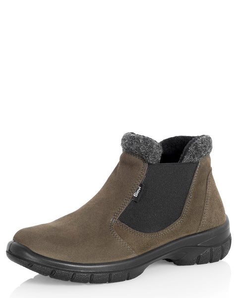 Sievi Minja vihreä naisten talvikengät lämpimällä vuorella