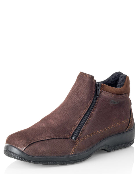 Sievi Risto XL ruskea miesten talvikengät villavuorella