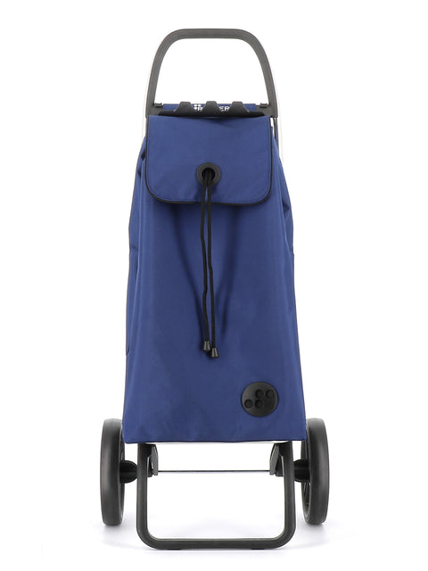 Sievi Shopista vedettävä ostoskärry isoilla renkailla Rolser I-Max MF 2LRSG sininen