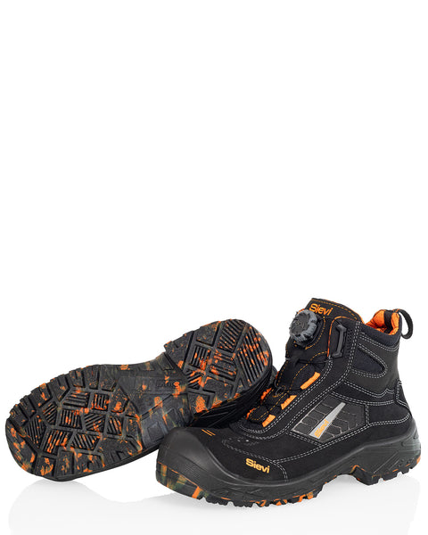 Sievi Spider RollerH XL+ S3 pitävällä ja iskuja vaimentavalla TractionPro kitkapohjalla