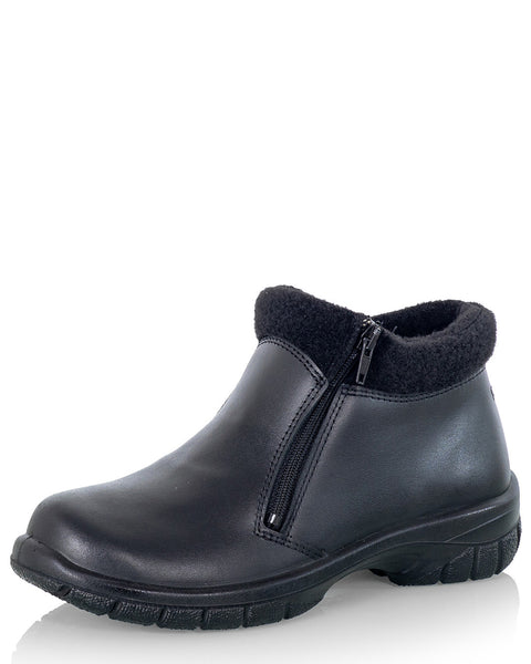 Sievi Taina XL musta naisten talvikengät lämpimällä vuorella