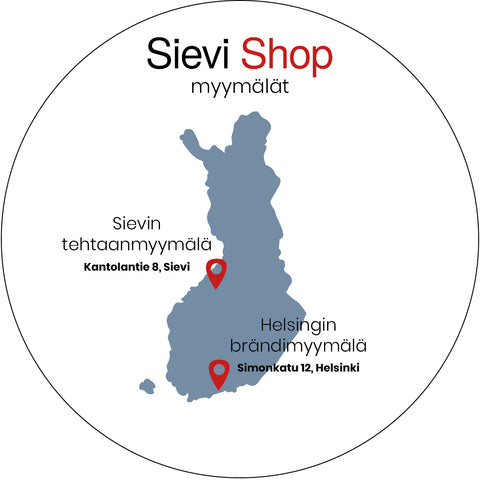 Sievi kengät Suomesta Sievi Shopista