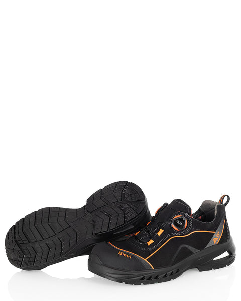 Sievi kevyet turvajalkineet AirGo 3 Roller S3 pitävällä kitkapohjalla